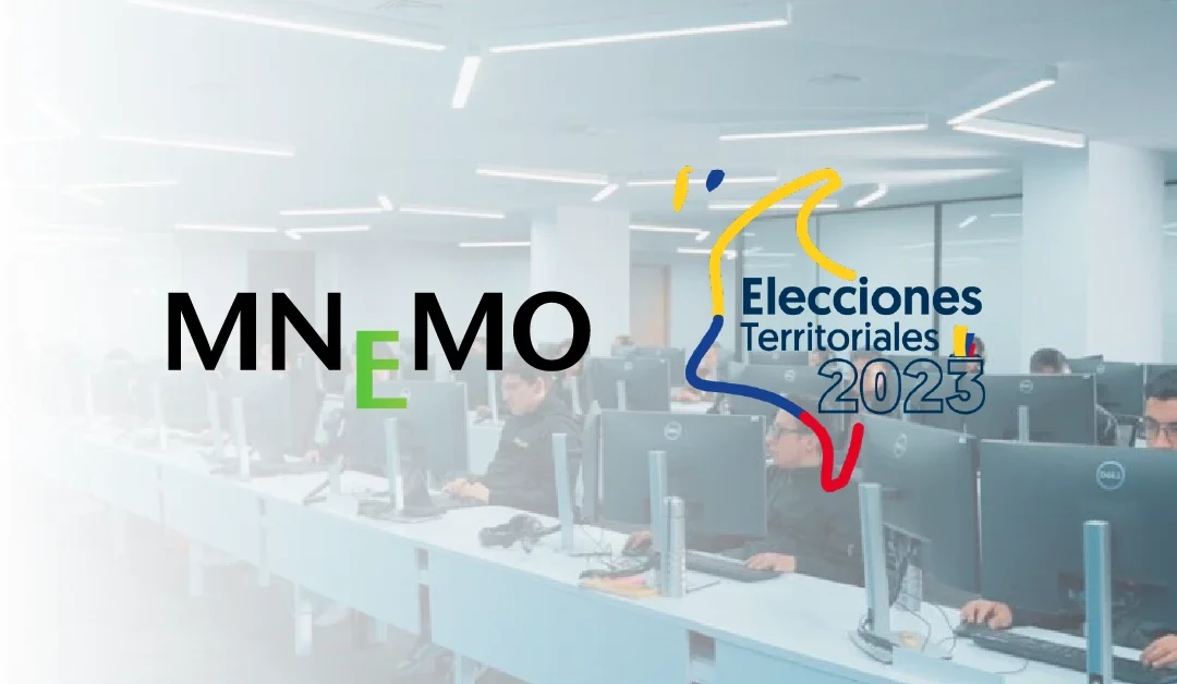 El equipo de MNEMO cierra con éxito su participación en las Elecciones Territoriales de Colombia 2023